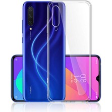 Kılıfmania Xiaomi Mi A3 ile Uyumlu Kapak 1mm Süper Silikon Şeffaf Kılıf