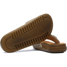 Kifidis SIB213610 Kifidis-Natura Kadın Anatomik Deri Terlik 36-40 38 - Altın/gold