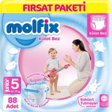 Molfix Külot Bebek Bezi 5 Beden Fırsat Paketi 44*2 88 Adet