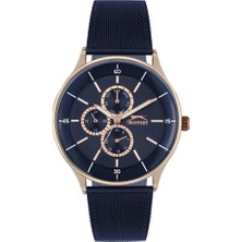 Slazenger SL.09.6091.2.03 43 mm Lacivert Erkek Kol Saati