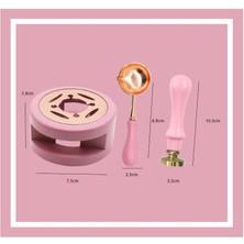 Profisher Davetiye Mum Mühürü Uygulama Seti Yavruağzı Renk 917 Kelebek