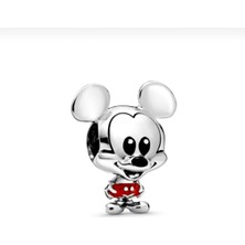 Hatay Src Disney Mickey Mouse Charm 925 Ayar Gümüş