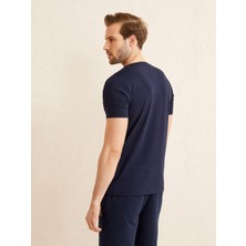 Xint V Yaka Modal Slim Fit Basic Tişört
