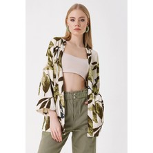 Bigdart 5862 Örme Kimono Haki