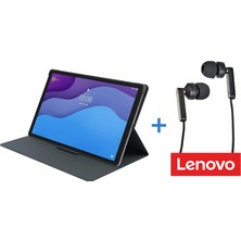 Lenovo Tab M10  TB-X306F 4gb 64GB 10.1" Gri Tablet  ZA6W0121TR + Lenovo Siyah Kulaklık Hediye