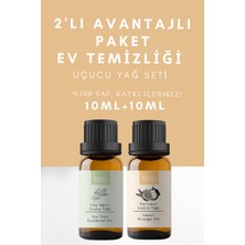 Boco Portakal Ve Çay Ağacı Saf Aromaterapi Uçucu Yağı 2'li Set (20 Ml)