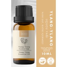 Ylang-Ylang Uçucu Yağı Saf Ve Doğal Buhurdanlık Difüzör Masaj Koku Uyku Banyo Cilt Saç Bakımı 10 ml