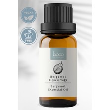 Bergamot Uçucu Yağı Saf Ve Doğal Buhurdanlık Difüzör Masaj Spa Cilt Ve Saç Bakımı Için Yağ 10 ml