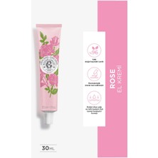 Roger&Gallet Rose Bitkisel, Shea Yağı, Tatlı Badem Ve Gül Özü Içeren, Nemlendirici El Kremi 30ml