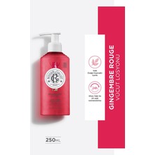 Roger&Gallet Gingembre Rouge 24 Saat Nemlendirici Doğal Vücut Losyonu 250 ml Hassas Ciltler İçin