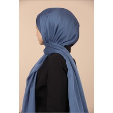 Sima Berrak MAVI-201 Sima Janjanlı Şifon Şal