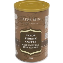 Caffe Rino Türk Kahvesi Keçiboynuzu Aromalı 250 gr