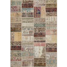 Sempati Halı Minimalist Patchwork Desenli Halı - 160X230 cm 6372