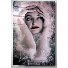 Hinora Sessizlik Cam Tablo, Dekoratif Cam Tablo