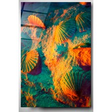 Hinora Midye Cam Tablo, Dekoratif Cam Tablo