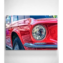 Hinora Nostalji Cam Tablo, Dekoratif Cam Tablo