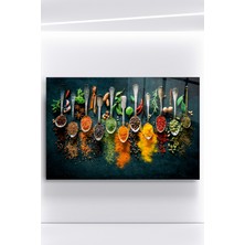 Hinora Baharatlar Cam Tablo, Dekoratif Cam Tablo