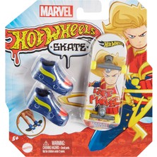 Hot Wheels  Parmak Kaykay ve Ayakkabı Captain Marvel HNL75