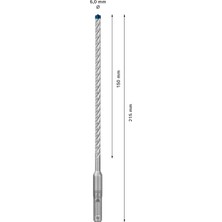 Bosch Expert Sds Plus-7x Kırıcı Delici Delme Ucu 6 x 150 x 215 mm