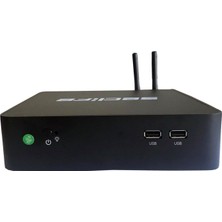 Seclife MP-104 I3-2100 4gb 128GB SSD Dos Siyah Mini Pc