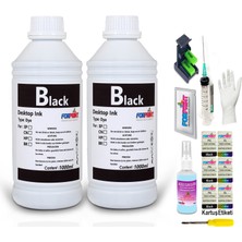 Forprint Canon Pixma MX410, MX420 Yazıcı Uyumlu Forprint Dolum Seti 2X1000ML Siyah