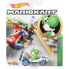 Hot Wheels Mario Kart Karakter Araçlar Yoshi GBG29