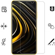 Cep Case Xiaomi Redmi Note 9 4g Ekran Koruyucu Buff ve Cam Karışımı Temperli 9h Nano Cam Ekran Koruma