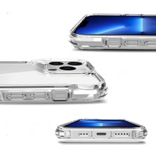 Cep Case Apple  iPhone 14 Pro Kılıf Kristal Desıng 2.0mm Kamera Çıkıntısı Warrior Mold Shockproof Kapak