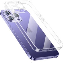 Cep Case Apple  iPhone 14 Pro Kılıf Ultra Slim Clear Transparent 0.6mm Orjinal Kalıp Elite Kapak