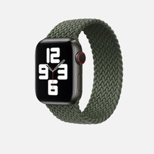 Cep Case Apple Watch 40MM Kordon Tek Parça 14.7cm Medium Hasır Örgülü Kordon