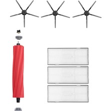 Roborge Roborock S7 Max V Ultra Robot Süpürge Uyumlu 7'li Yedek Parça Seti