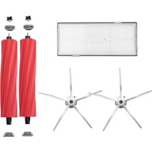 Roborge Roborock S7 Pro Ultra Robot Süpürge Uyumlu 5'li Yedek Parça Seti