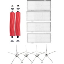 Roborge Roborock S7+ Robot Süpürge Uyumlu 10'lu Yedek Parça Seti