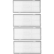 Roborge Roborock S7 Max V Ultra Robot Süpürge Uyumlu 4'lü Hepa Filtre Seti