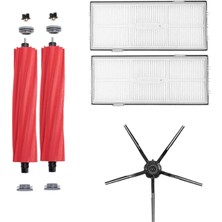 Roborge Roborock G10 Robot Süpürge Uyumlu 5'li Yedek Parça Seti