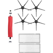 Roborge Roborock S7 Maxv Plus Robot Süpürge Uyumlu 7'li Yedek Parça Seti