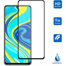 Cep Case Xiaomi Redmi Note 9s Ekran Koruyucu 3D Kavisli Seramik Tam Kapatan Esnek Ekran Koruma Siyah