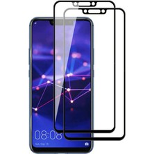 Cep Case Huawei Mate 20 Lite Ekran Koruyucu 3D Kavisli Seramik Tam Kapatan Esnek Ekran Koruma Siyah