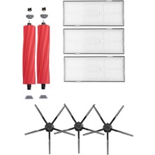 Roborge Roborock S7 Pro Ultra Robot Süpürge Uyumlu 8'li Yedek Parça Seti