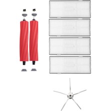 Roborge Roborock S7 Pro Ultra Robot Süpürge Uyumlu 7'li Yedek Parça Seti