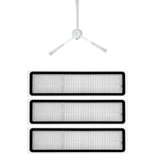 Roborge Xiaomi Vacuum Mop S10T (STFCR01SZ) Robot Süpürge Uyumlu 4'lü Yedek Parça Seti