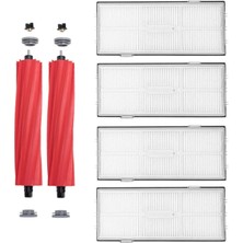 Roborge Roborock S7 Maxv Plus Robot Süpürge Uyumlu 6'lı Yedek Parça Seti