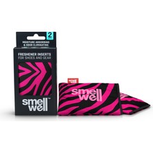 SmellWell Aktif Ayakkabı Koku Giderici Yastıkçık - Pembe Zebra