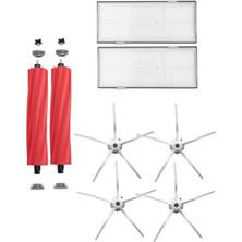 Roborge Roborock S7 Maxv Plus Robot Süpürge Uyumlu 8'li Yedek Parça Seti