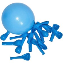 Kidspartim 100 Lü Balon Pastel Mavi 6 Inc