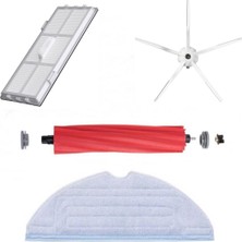 Roborge Roborock G10 ROBOT Süpürge Uyumlu 4'lü yedek Parça Seti