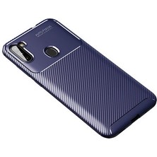 Cep Case Samsung Galaxy M11 Kılıf Ultra Slim Fit Karbon Tasarım Tam Kalıp+Nano Ekran Koruma