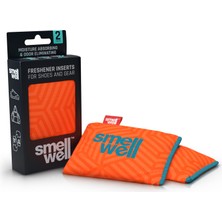 SmellWell Aktif Ayakkabı Koku Giderici Yastıkçık - Geometrik Turuncu