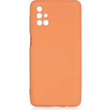 Cep Case Samsung Galaxy M51 Kılıf Lansman Model Içi Kadife Silikon Sağlam Koruma