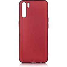 Cep Case Oppo A91 Kılıf Yumuşak Ince Soft Pürüzsüz Silikon Kapak ve Nano Cam Koruma